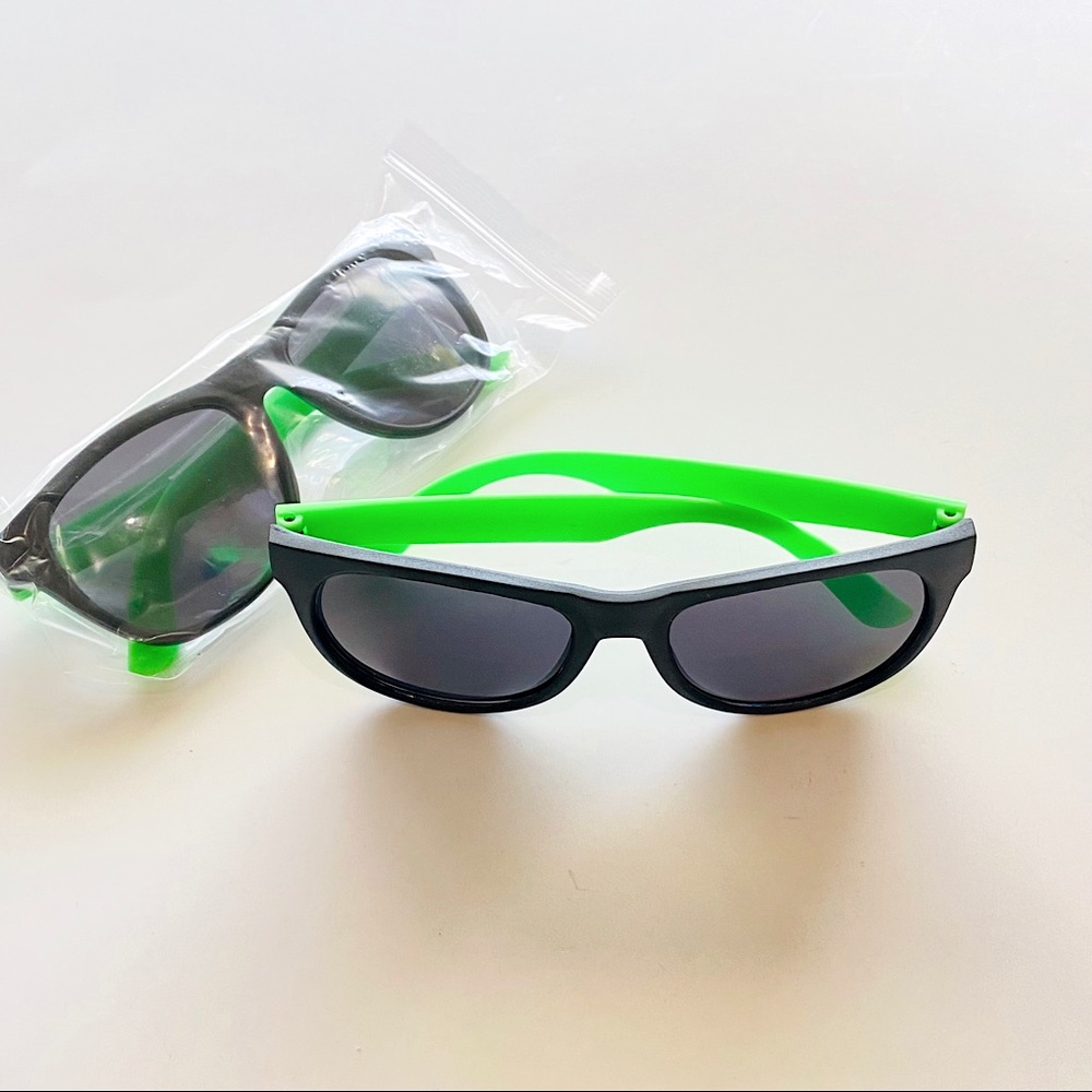 2/$30 👓80s RETRO SUNGLASSES UNISEX | NEON GREEN
